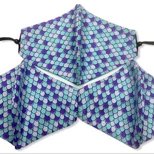 Mermaid Face Mask With Adjustable Straps